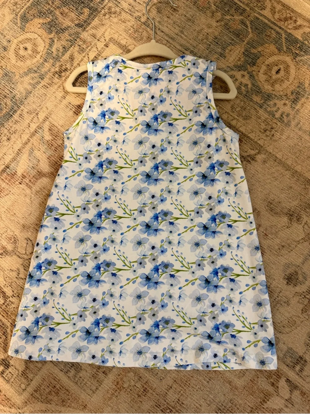 Stitchy Fish Breezy Blue Florals